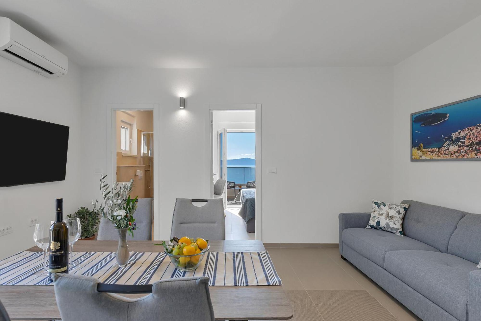 Ferienwohnung Golden Horizon Retreat Podgora Exterior foto