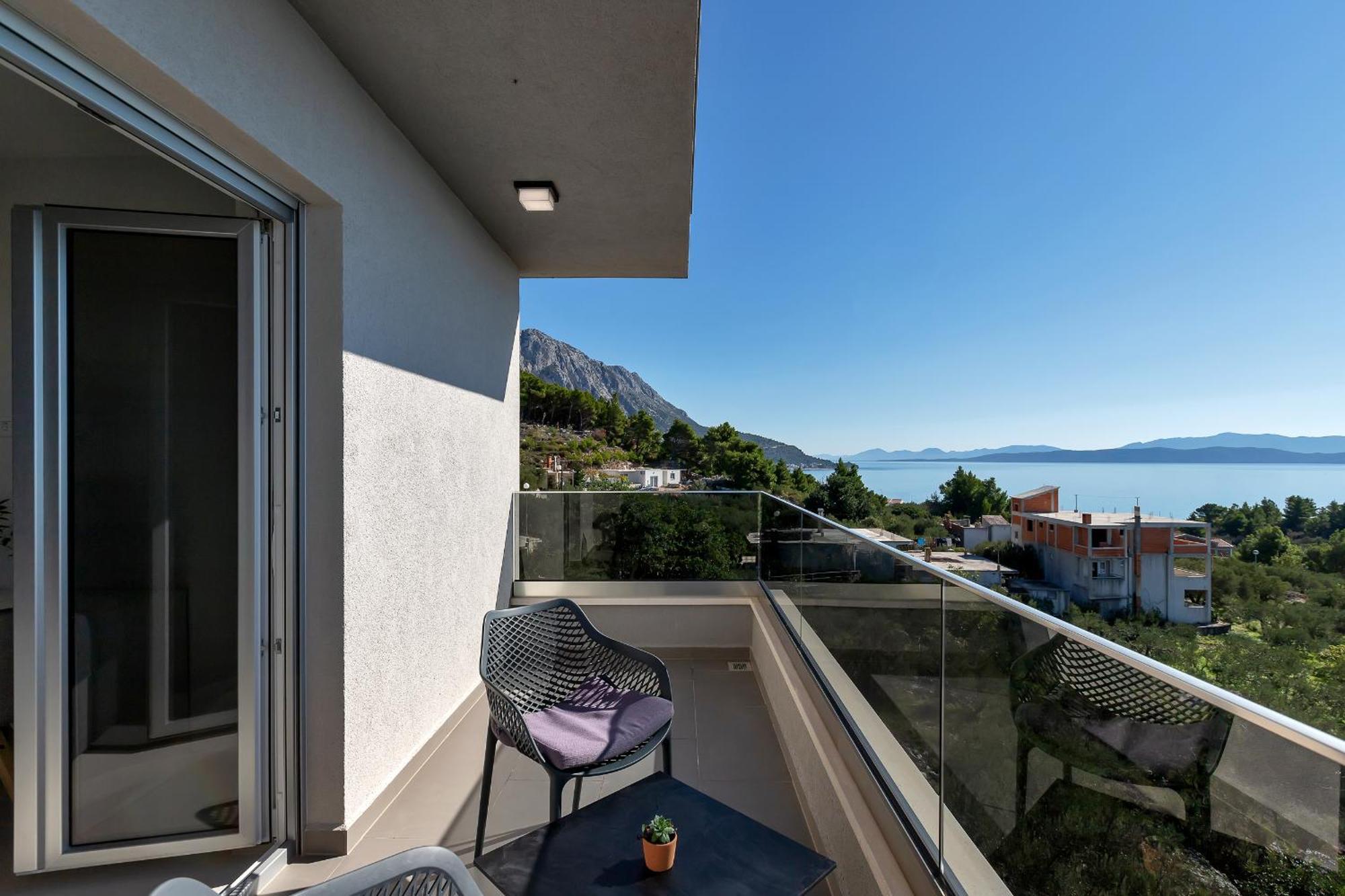 Ferienwohnung Golden Horizon Retreat Podgora Exterior foto