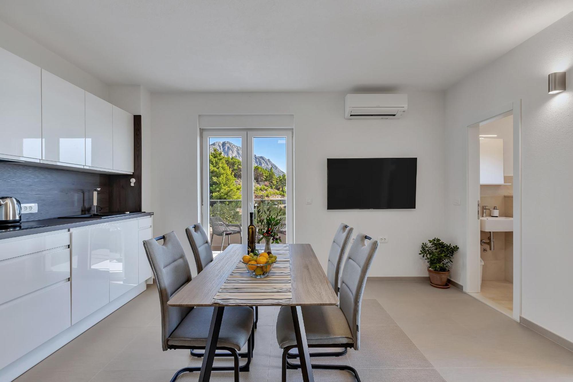 Ferienwohnung Golden Horizon Retreat Podgora Exterior foto